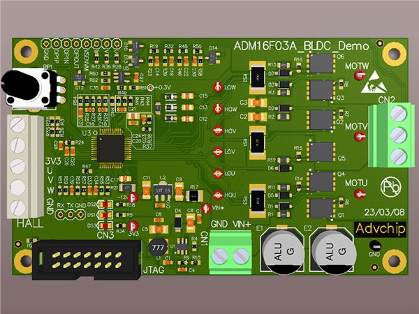 ADM16F03A電機(jī)驅(qū)動(dòng)DEMO板